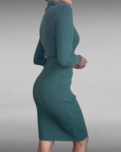 Load image into Gallery viewer, Boss Babe Sweater Dress
