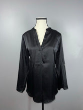 Load image into Gallery viewer, Satin Henley Shirt
