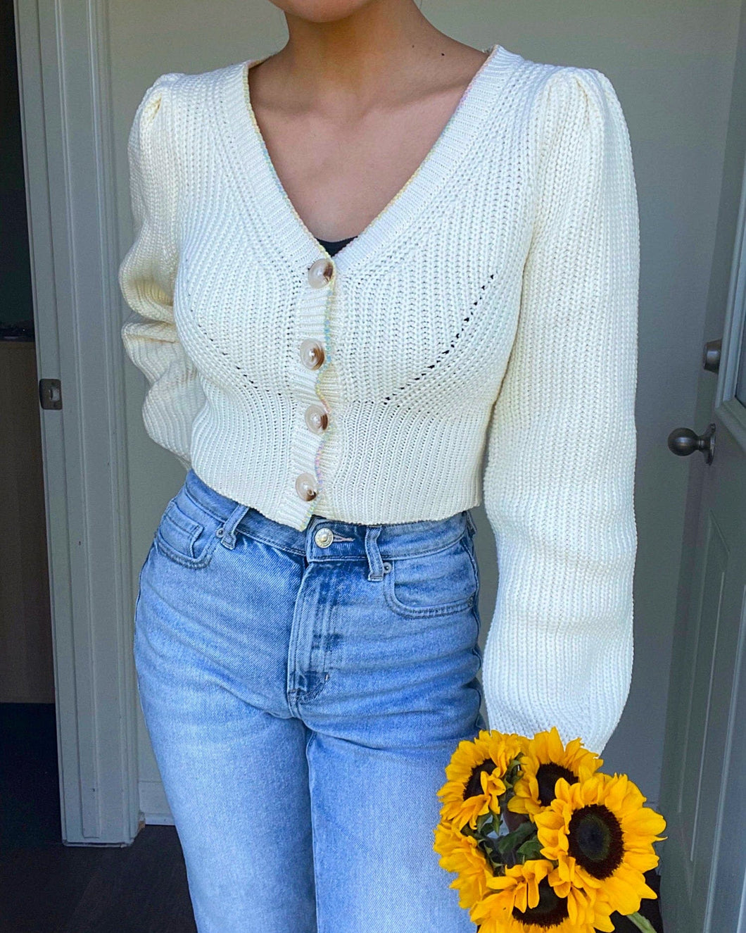 Minnie Cropped Cardigan
